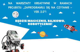 Zaproszenie na warsztaty „Zaprogramuj się na czytanie”